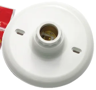 Plafon Monoblock Click NY/PP E-27 Antivibratório — Homelux