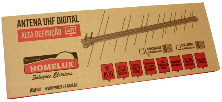 Kit Completo Antena — Homelux